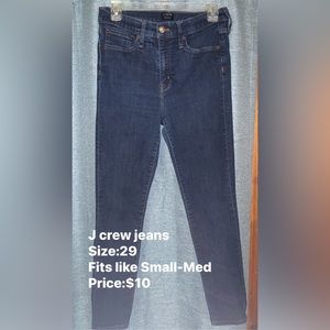 J crew jeans